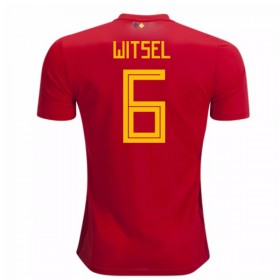 Camisetas Bélgica Witsel 6 Primera Equipacion Mundial 2018